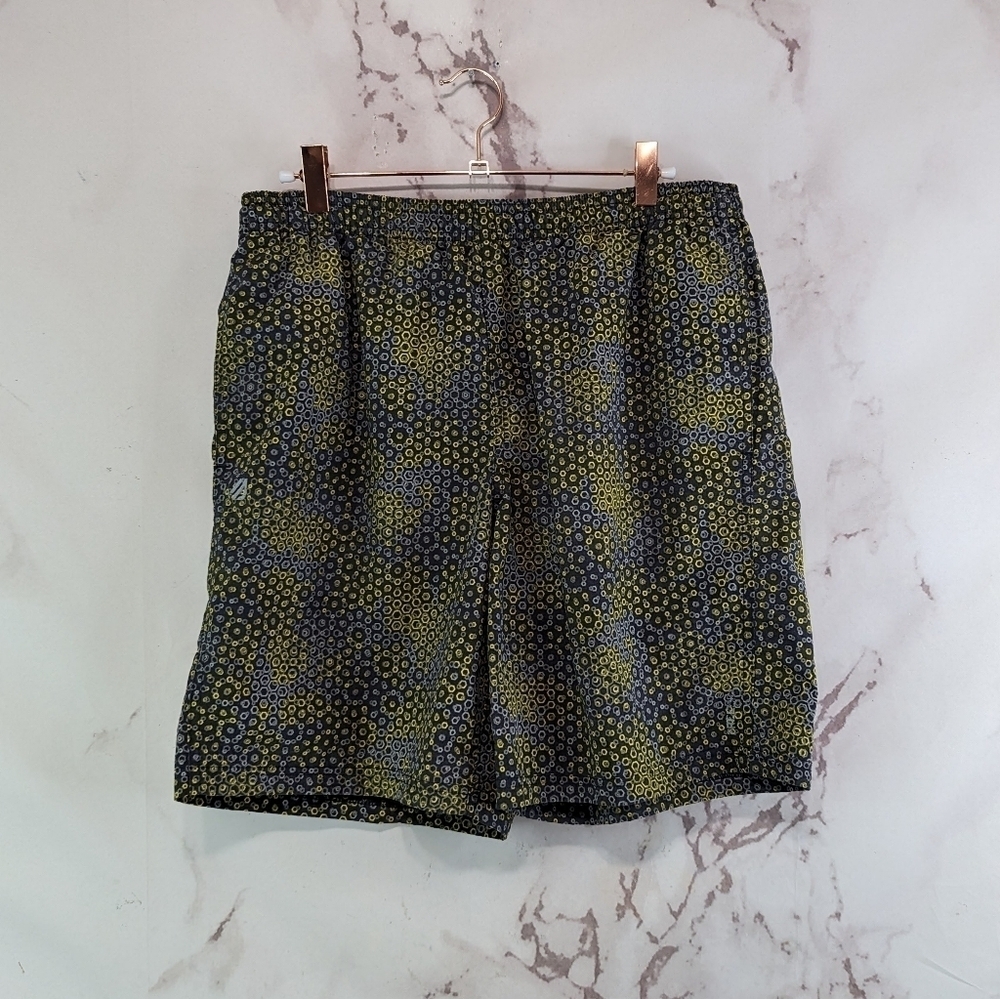 Eddie Bauer Swim Trunks Board Shorts Mens Medium Gray Hybrid First Ascent